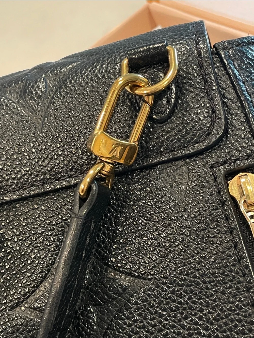 Louis Vuitton Monogram Empreinte   Backpack